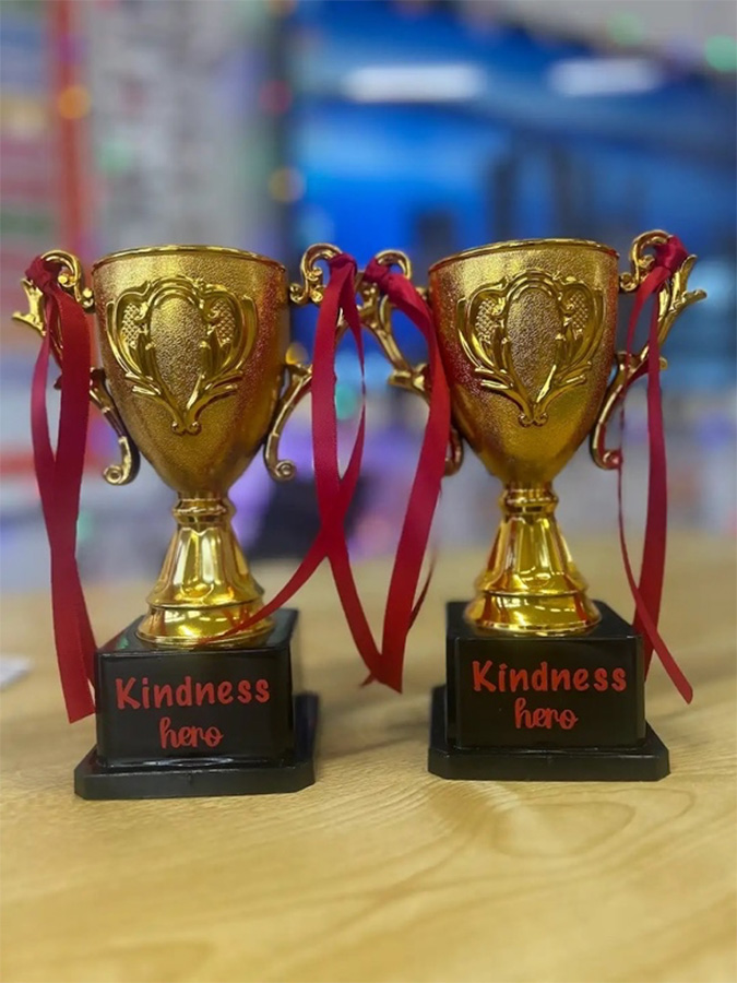 Kindess Hero Trophies