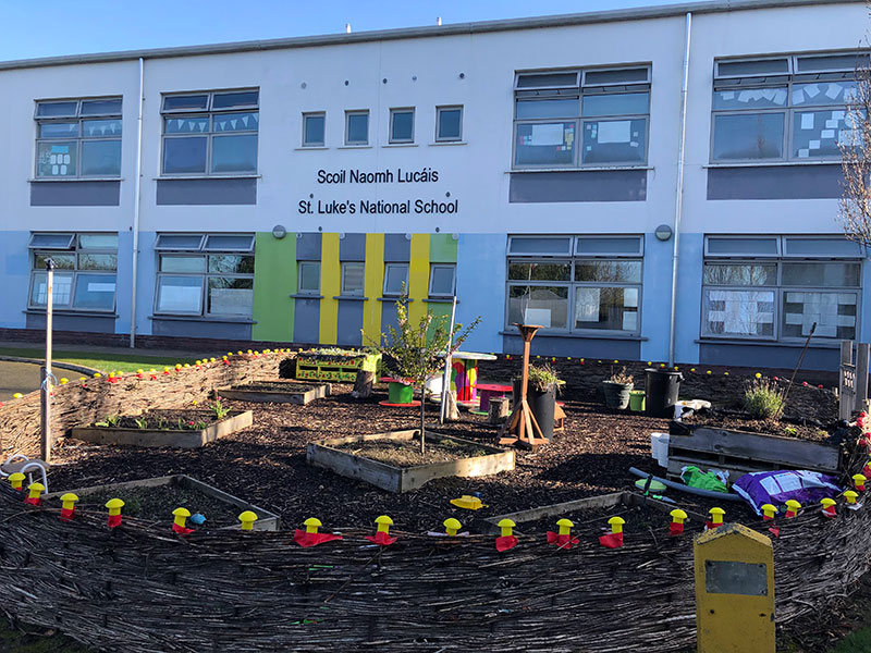 St Luke's NS front of building
